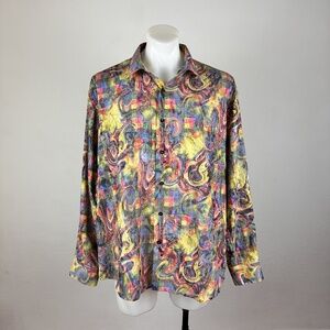 Marcello Sport Unique Multicolor Men’s Shirt Size XXL